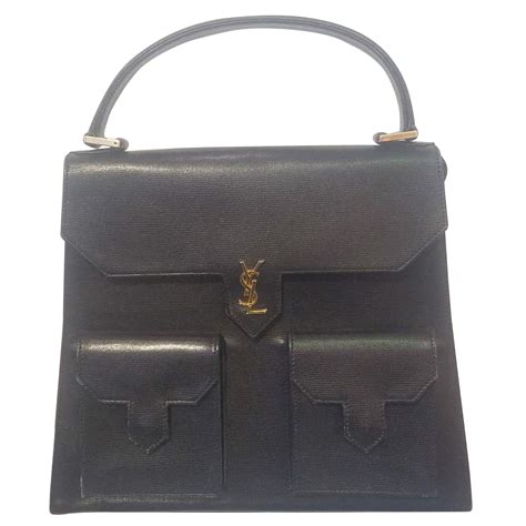 vintage ysl top handle bag|saint laurent top handle bag.